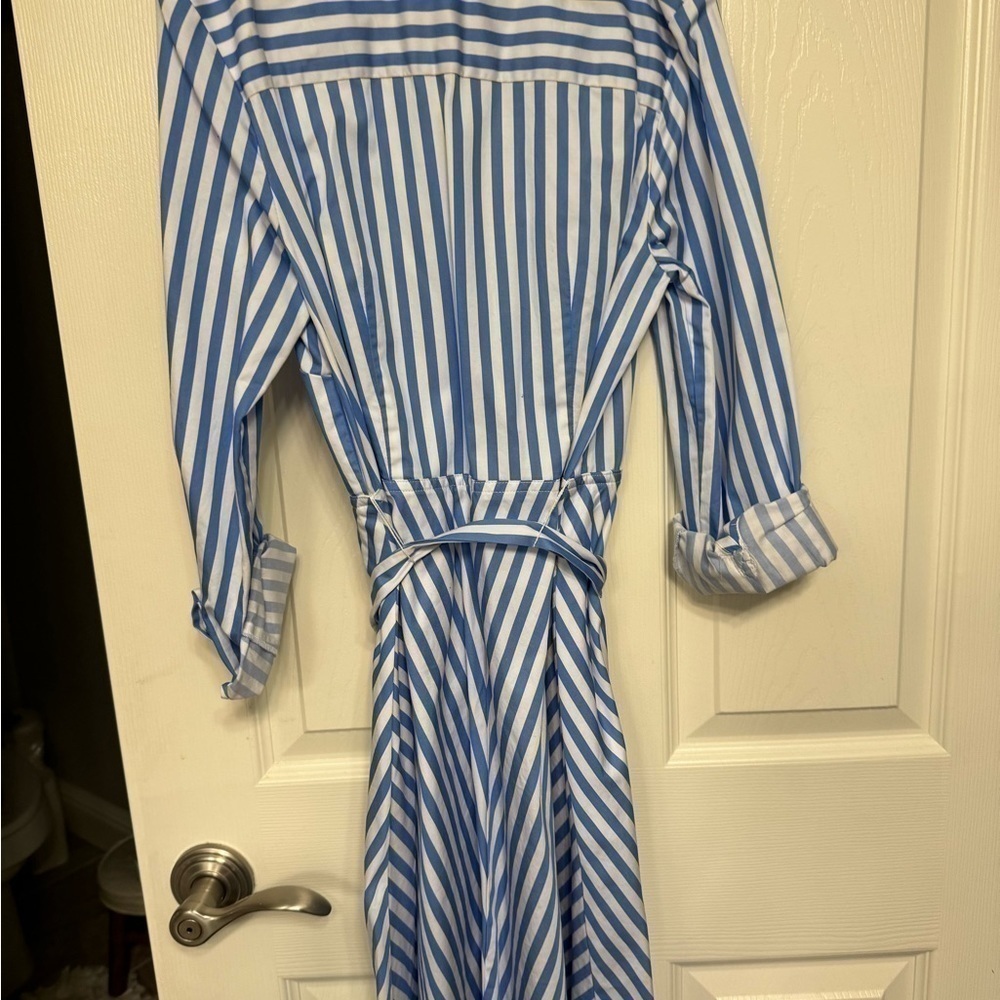 Talbots button shirt dress - Picture 3 of 5